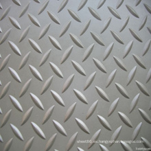 Alfombra de piso de goma de Grey Diamond Pattern